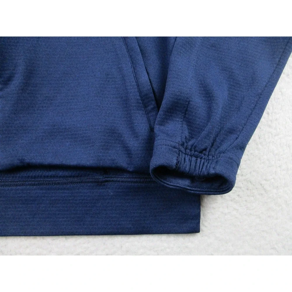 Nike Basketball Hyper Elite Jacket Mens Medium Blue L/S Full Zip Dri-Fit Pockets